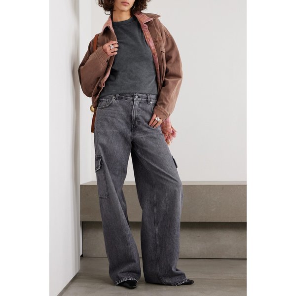 하이쿠레 넷 서스테인 켈리 코튼 저지 티셔츠 블랙 1647597331212194