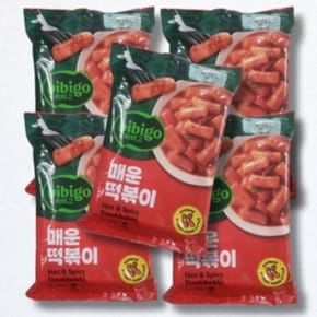 비비고 매운 떡볶이 360g 5개