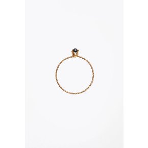 2mm Sapphire Silver Ring - 사파이어