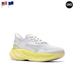 페이스 스니커즈 여성 라임 그린