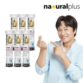 [공식] 독일 잔티바 발포 비타민C 아연 20정 6통(120일분)
