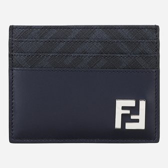 펜디 [시흥점] 6S 7M0164 AV86 F1USH FF 로고 카드 지갑 블루