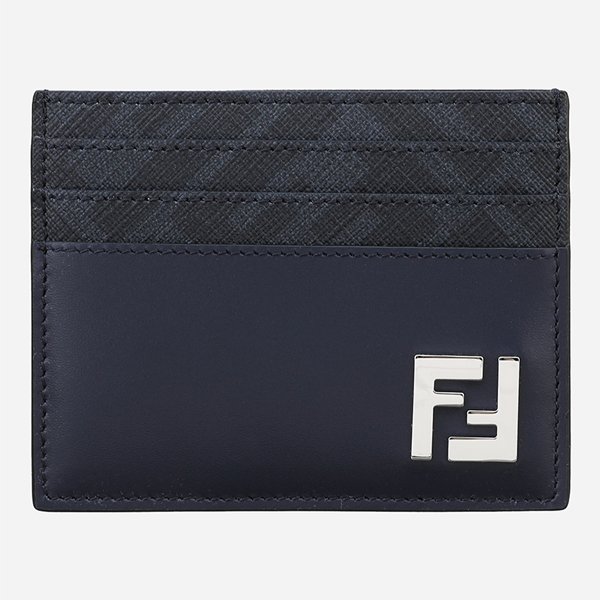 [시흥점] 6S 7M0164 AV86 F1USH FF 로고 카드 지갑 블루