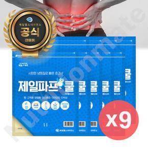 제일파프 쿨 5매입 x9 45매