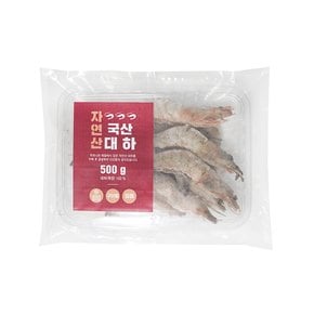 [냉동][국산] 자연산 대하 (500g/팩)