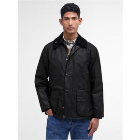 26SS 남성 블랙 Bedale 왁스 자켓 (URJA6E018BK)