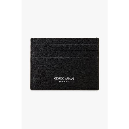 조르지오아르마니 남성 로고 카프스킨 카드 홀더 A115339002000