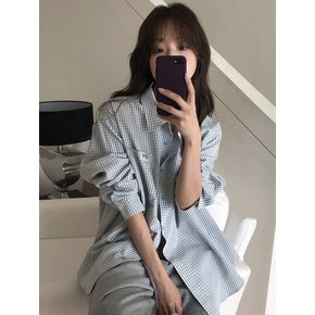 [2color] 로컬 체크 셔츠