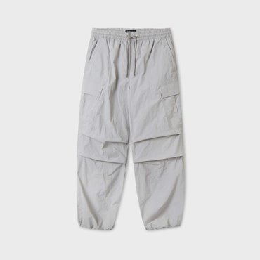 후아유 Wide Nylon Cargo Pants(U)  WHTAF2413U