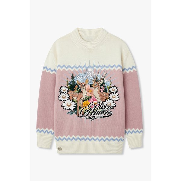 페어리 자수 크루넥 풀오버 8625305602000