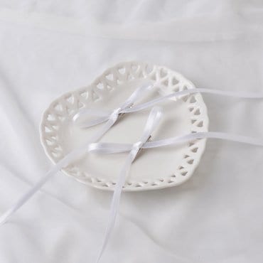 메르시밴드 페니 롱 리본 집게핀 2P SET_화이트