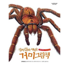 진짜 진짜 재밌는 거미 그림책  - 양장본 Hardcover