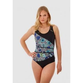 3663097 BECO the world of aquasports COLLECTION CLASSIC - Swimsuit schwarz bunt