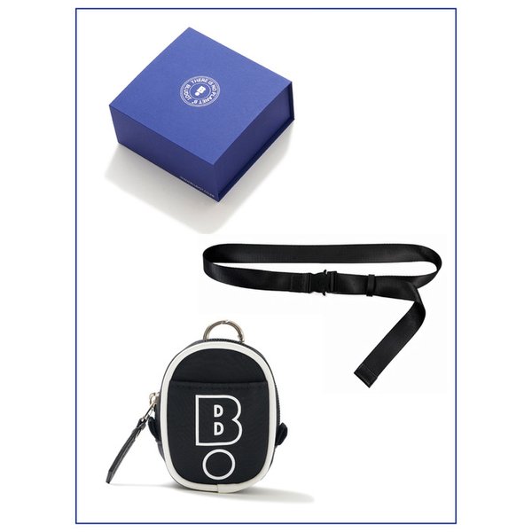블루닷 볼케이스 + 웨빙벨트 세트_BK
