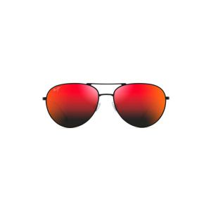 이스퀘어 3796778 Maui Jim Walaka 57mm PolarizedPlus2 Aviator Sunglasses