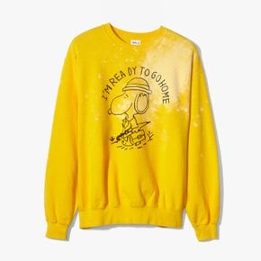 WILD DONKEY 와일드 동키GO HOME SWEATSHIRT MUSTARD 고홈 스웻셔츠 머스타드