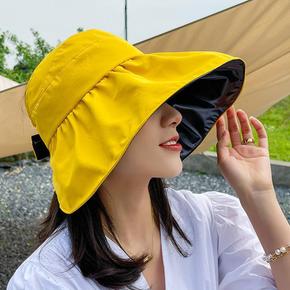 [더블디] 여성 5컬러 자외선차단 탈부착 라탄모자 HAT69 (S10317526)