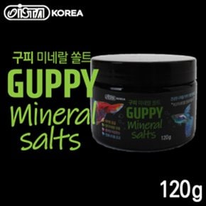 이스타 구피 미네랄 솔트 120g