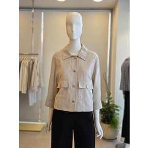 [여주점] [더 아이잗] 여성 코튼 아웃 포켓 셔츠 재킷 (IR4M0JK781)