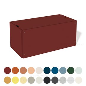 [배송기간 8-12주 소요] Storage Box Classic coloured (바퀴사양 옵션)