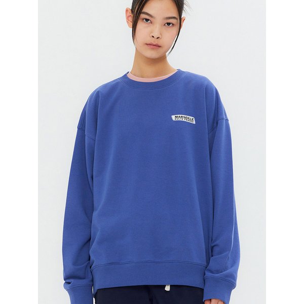 UV STAMP CREWNECK BLUE