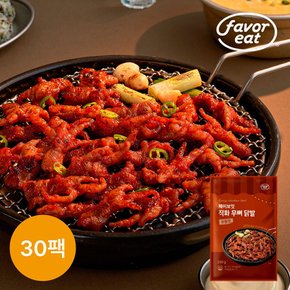 [페이보잇] 직화 무뼈 닭발 보통맛 200g 30팩