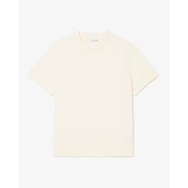 라코스테 25SS 여성 엠보 로고 반팔 티셔츠 TF0355-55G