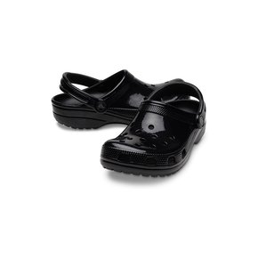 [Unisex] 공용 CLASSIC HIGH SHINE CLOG BK (24SUCL209609)