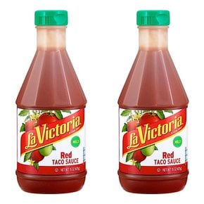 라빅토리아 레드 타코 소스 마일드 La Victoria Red Taco Sauce 425g 2개