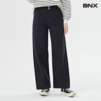 BNX 데일리 투버튼 와이드 기모 롱 팬츠 (BV4PT006L0)