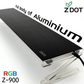 ZDOT 지닷 LED 어항 조명 등커버 RGB 900 블랙 / 90cm 어항 수초 조명