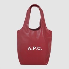 A.P.C. 아페쎄 니논 스몰 토트백 버건디 PUAAT M61861 GAC