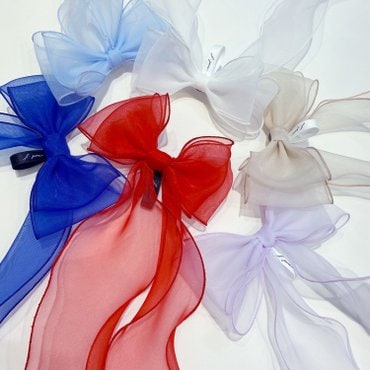 제이제인 여성 골프웨어 제이제인 시스루 물결 컬러 리본 (7 Color)