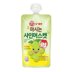 오뚜기 오쉐프 마시는 샤인머스캣 100ml 상온