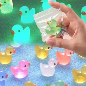 야광 밤빛오리 말랑이 키링 스퀴시 폰꾸 가방고리 열쇠고리 슬랑이 백참