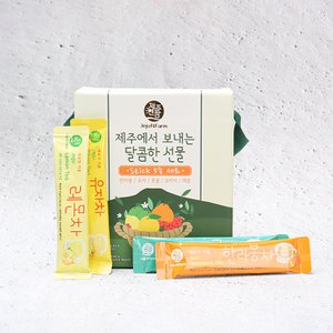 오렌지나무 제주에서 보내는 달콤한 선물 스틱청 5종 선물세트