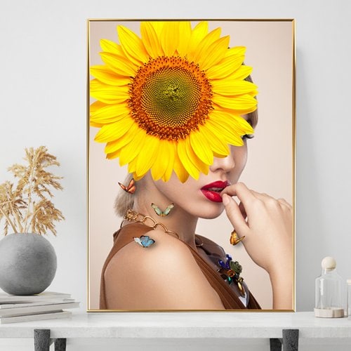 Diamond Painting - Sunflower Design