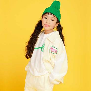 아이러브제이 B.버터 오픈 카라 집업 JVSOU21