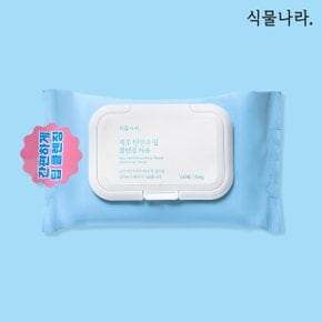 제주 탄산수 딥 클렌징티슈 100매