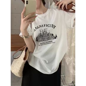 매그니 반팔 티셔츠 BK2ST006_P423371632
