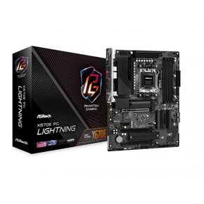 ASRock X670E PG Lightning AMD Ryzen 7000 CPU (Soket AM5) X670E ATX 마더보드 시리즈 대응