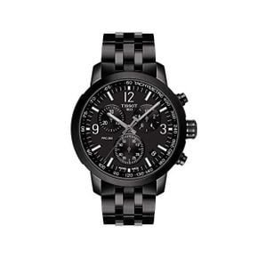 독일 티쏘 메탈 시계 Tissot PRC 200 Gent Chr Qua 316L 스테인리스gehause mit schwarzer PVDBe