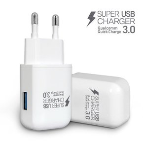 고속충전기 3배빠른충전 퀄컴3.0 USB 고속충전기 QC30W
