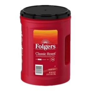 국내배송 미국 folgers 폴저스 클래식 로스트 그라운드 커피 1.23kg