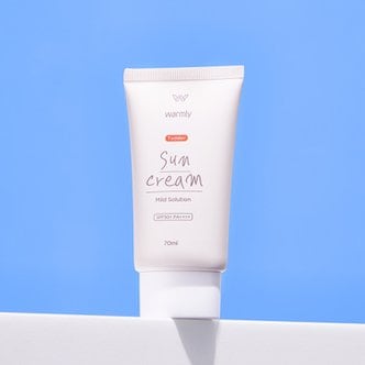 웜리 아기 유아 무기자차 선크림 SPF50+ PA++++ 70ml