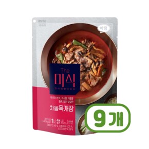 더미식 차돌육개장 즉석조리식품 350g x 9개