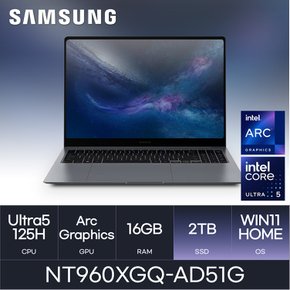 삼성전자 갤럭시북4 프로 NT960XGQ-AD51G(WIN11HOME/SSD 2TB/RAM 16GB) HMC