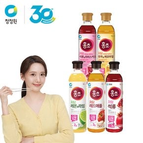 저당홍초 900ml 5종 (석류,석류히비스커스,유자캐모마일,레드애플,레몬라임) 2개 골라담