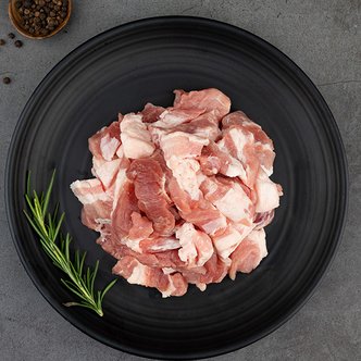  [자연맛남] 유황먹인 한돈 돼지고기 찌개거리(세절) 300g