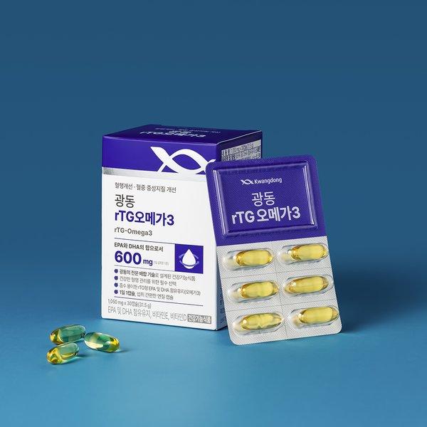 광동 rTG 오메가3 30캡슐 x 1박스